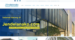 Desktop Screenshot of jendelanako.com